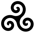 5/3 turns spiral triskele (original PNG)
