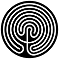 Cretan labyrinth