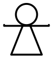 Basic Tanit symbol (vector conversion originally by Erin)