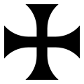 Continental European cross quasi-Pattee original PNG