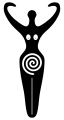 Spiral goddess