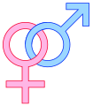 (pink and blue)