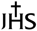 JHS/IHS monogram of name of Jesus (original PNG)