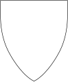 (narrow heraldic shield)